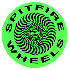 Spitfire Wheels Swirl The End Glow Sticker