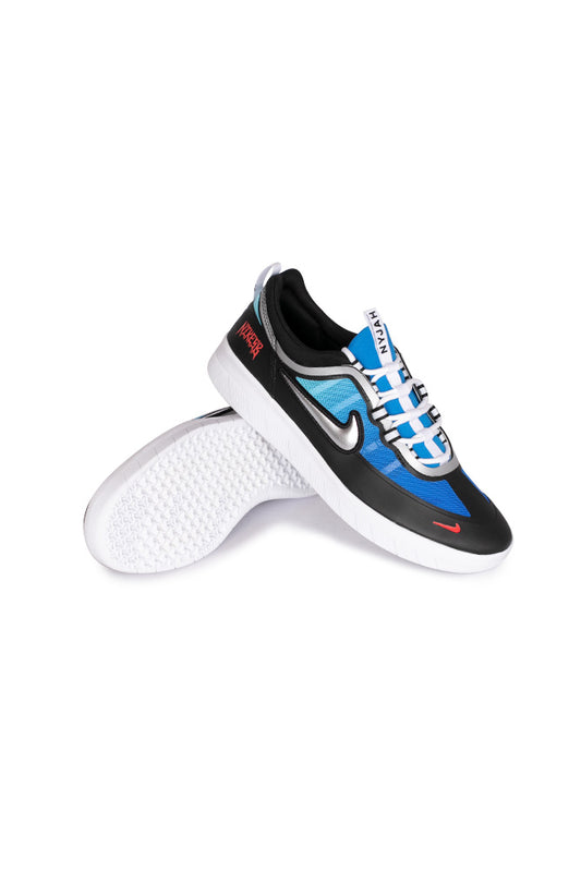 Nike SB Nyjah Free 2 PRM Shoe LT Photo Blue / Metallic Silver