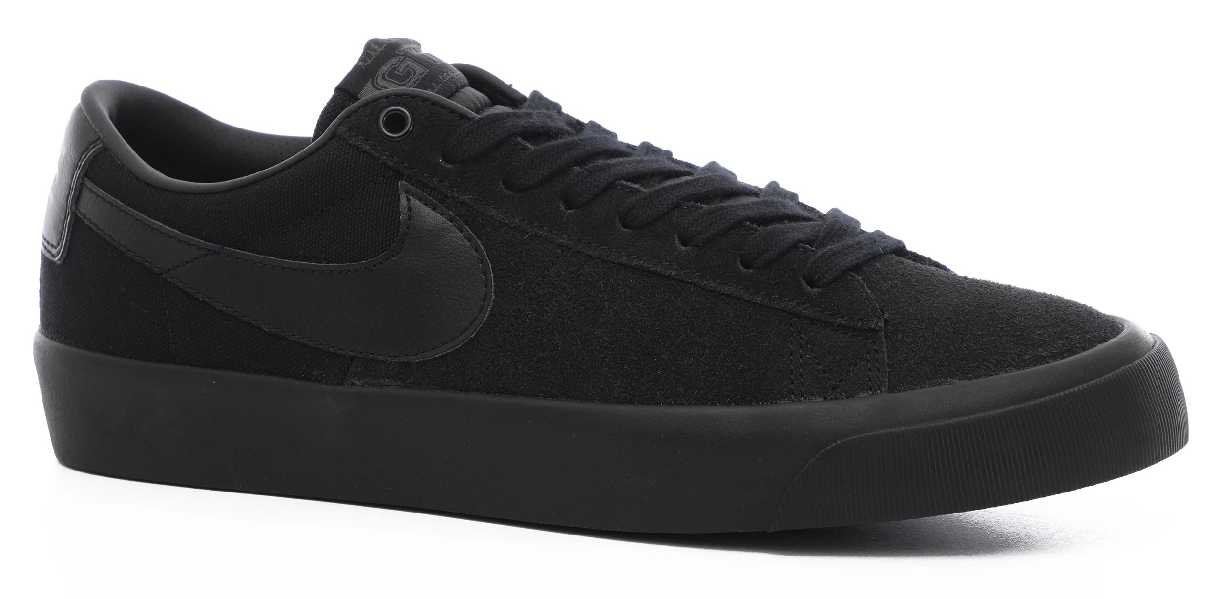 Nike sb blazer low gt skate shoes - black/white-black outlet
