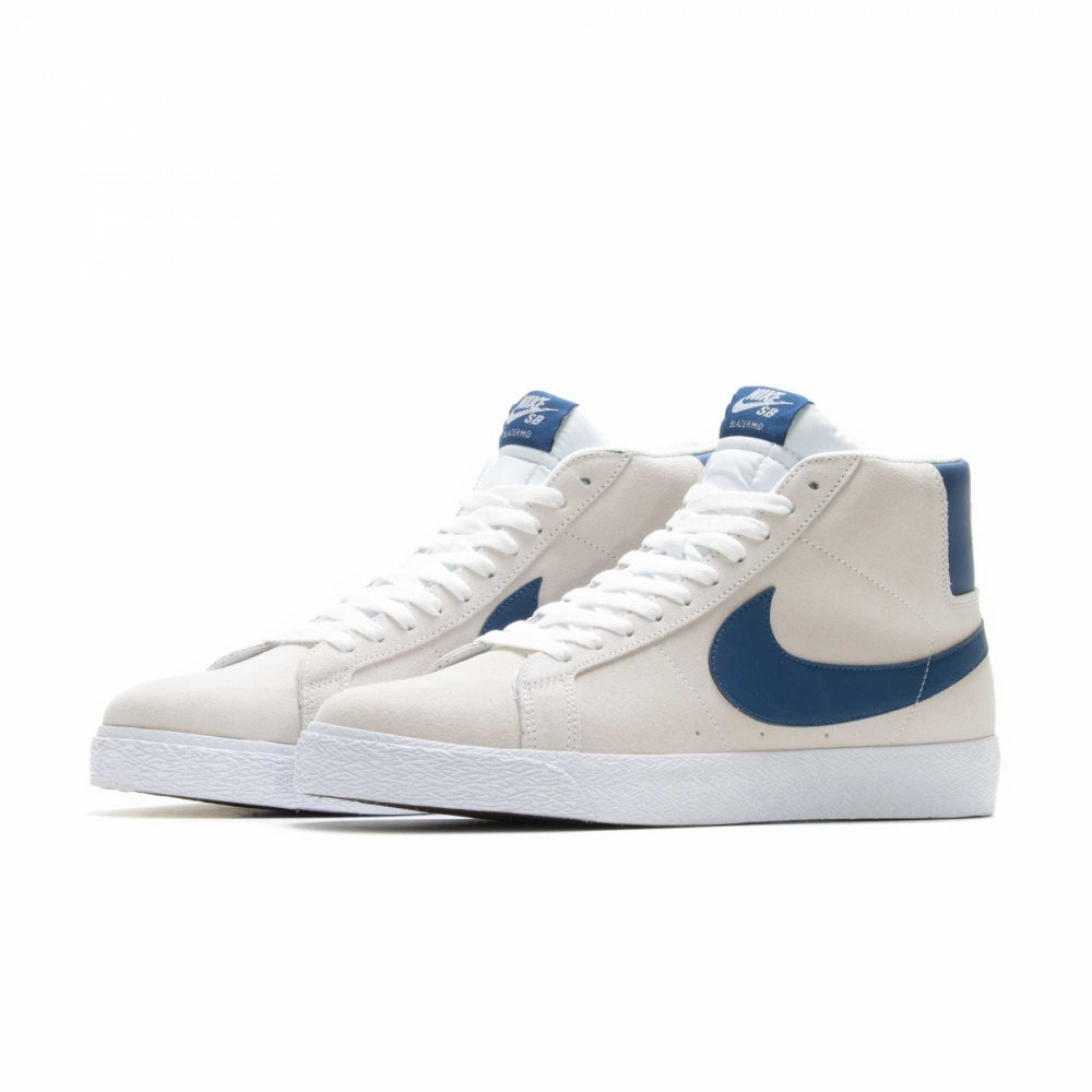 Nike SB Zoom Blazer Mid White - Court Blue