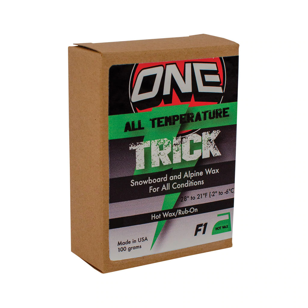 OneBall F1 Trick All Temperature Snowboard Wax 100g