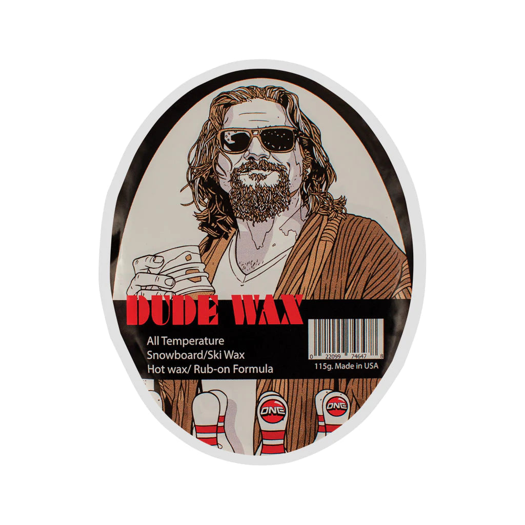 OneBall All Temperature Dude Snowboard Wax 115g