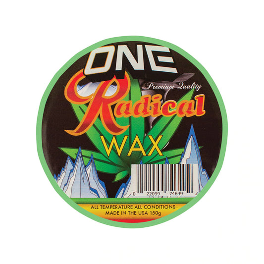 OneBall All Temperature Green Radical Snowboard Wax 150g