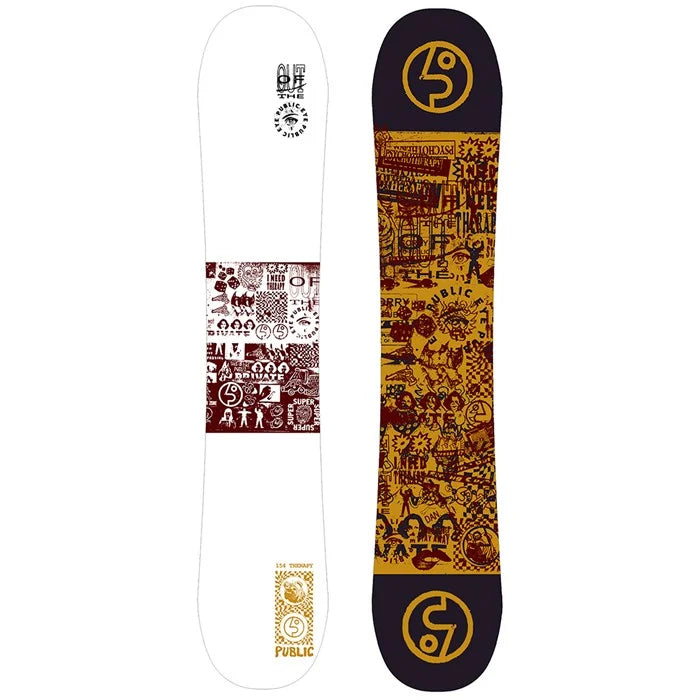 2020 Public Therapy 154cm Mens Snowboard
