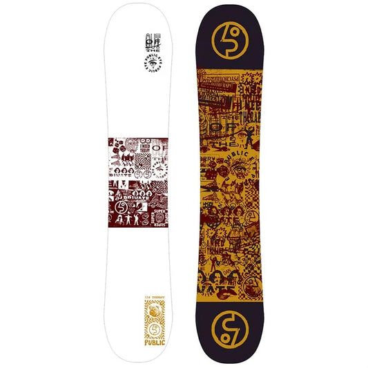 2020 Public Therapy 154cm Mens Snowboard