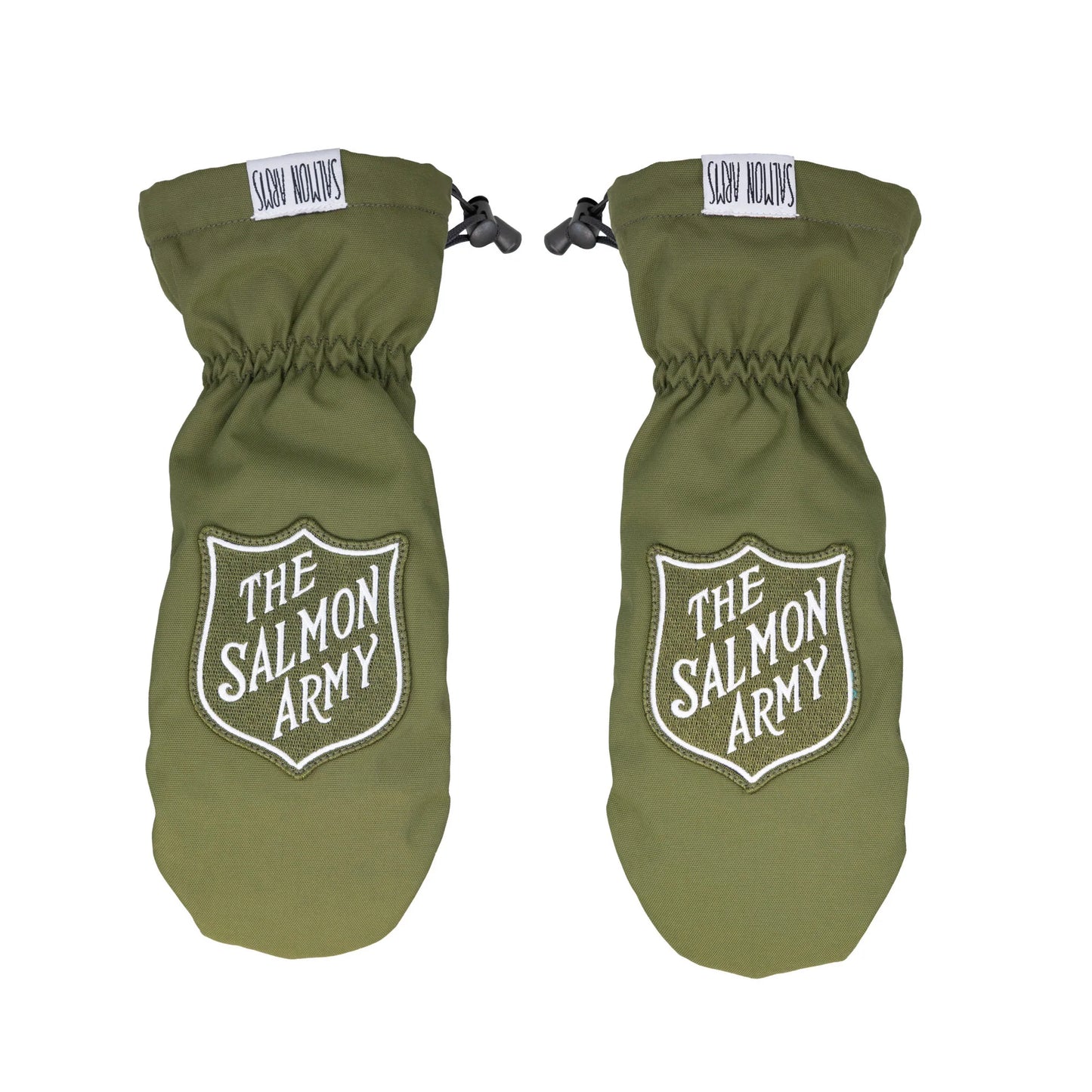 Salmon Arms Classic Mitt- Salmon Army Green
