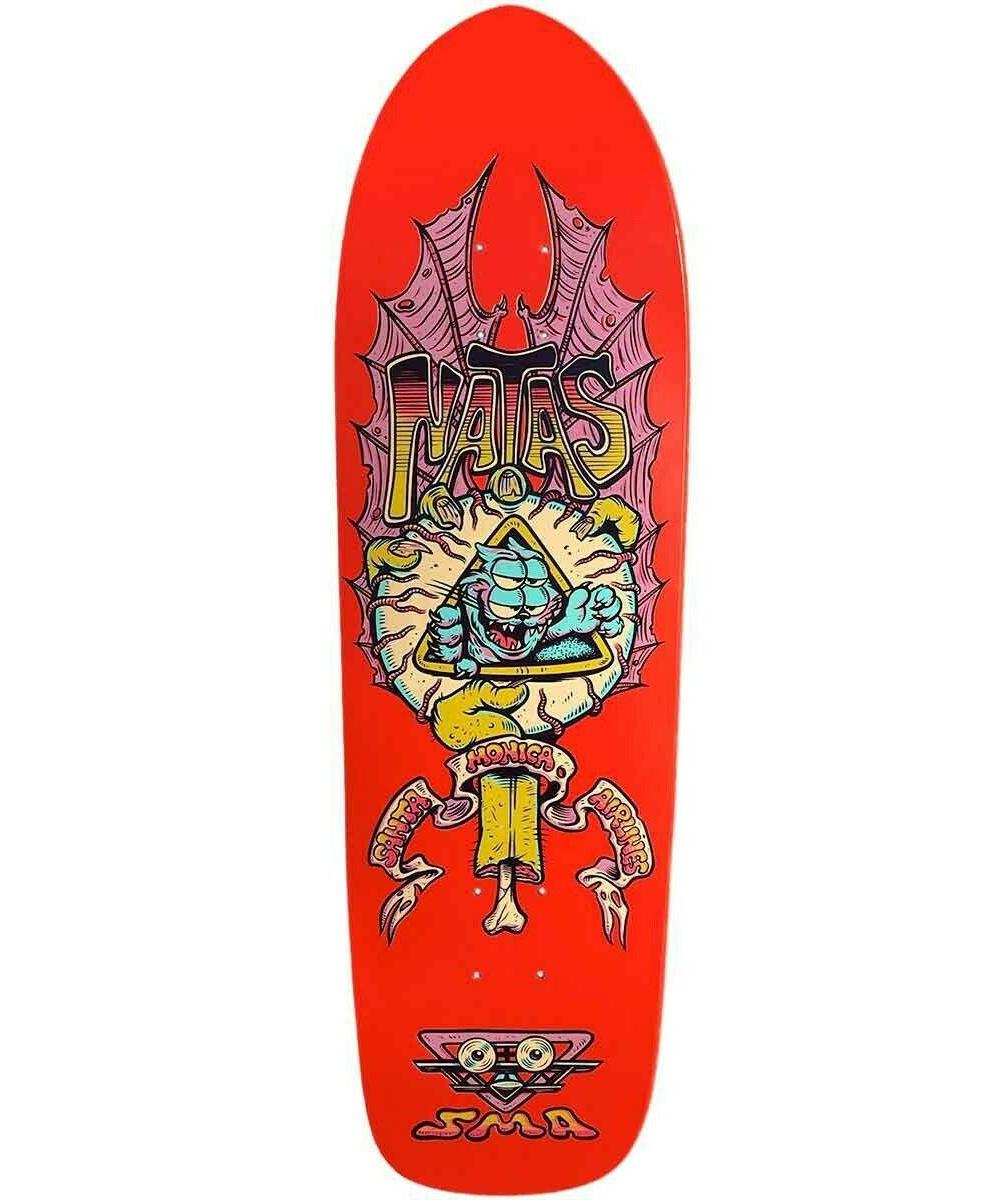 Santa Monica Airlines Natas Kaupas Burrito Breath Color Red Art by Phil Guy 31.5" X 9.0"