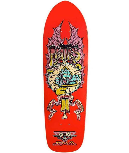 Santa Monica Airlines Natas Kaupas Burrito Breath Color Red Art by Phil Guy 31.5" X 9.0"