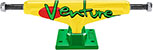 VENTURE 92 HIGH FULLBLEED YELLOW/GREEN TRUCK SET OF 2