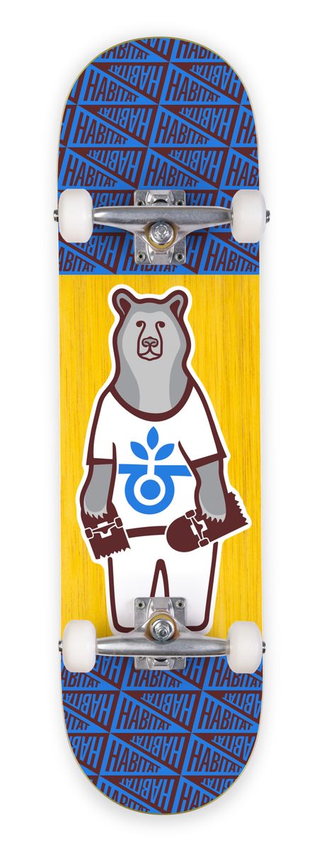 Habitat Pennant Complete Skateboard [8”]