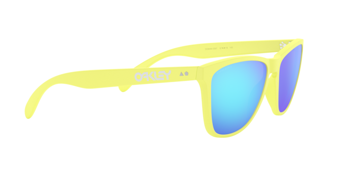Oakley Frogskins 35th Matte Neon Yellow w/PRIZM Sapphire Lenses