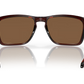 OAKLEY Gibston Prizm bronze Rectangular Men's Sunglasses polished rootbeer