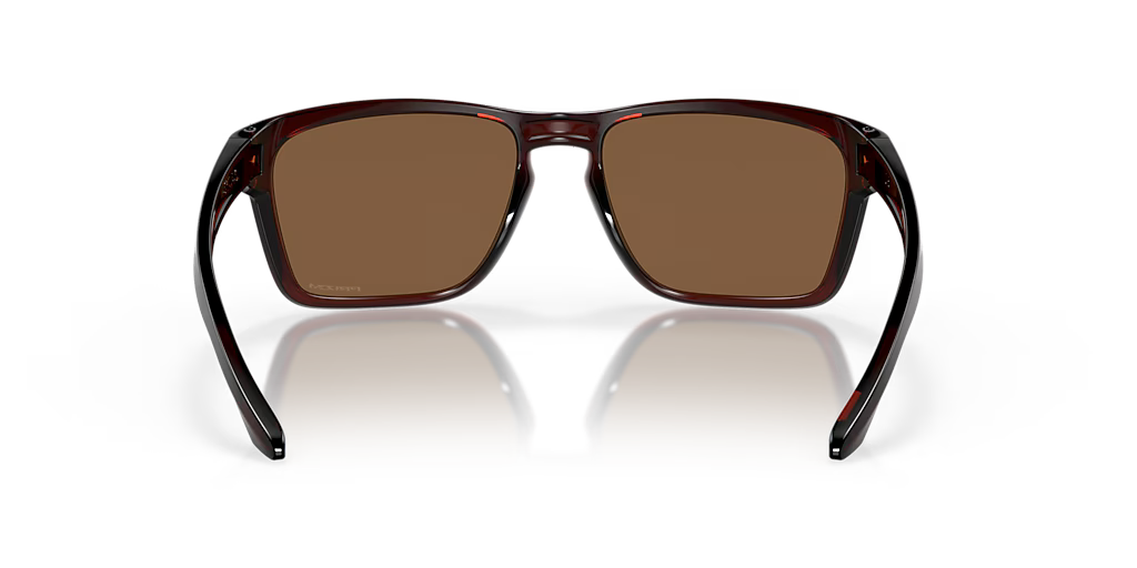 OAKLEY Gibston Prizm bronze Rectangular Men's Sunglasses polished rootbeer