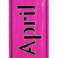 APRIL TEAM OG LOGO BLACK PINK HELIX DECK 8.38