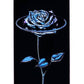 APRIL TEAM CHROME ROSE BLACK SKATEBOARD DECK 8.12