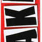 BAKER TEAM BRAND LOGO BLACK SKATEBOARD DECK 8.38