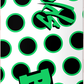 BAKER ANDREW REYNOLDS DOTS SKATEBOARD DECK 8.5