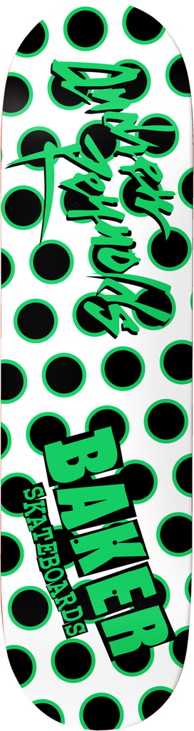BAKER ANDREW REYNOLDS DOTS SKATEBOARD DECK 8.5