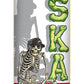 SHORTY'S SKATEBOARDS MUSKA SKELETON RED DECK 8.25