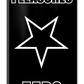 ZERO X PLEASURES STARS SKATEBOARD DECK 8.25