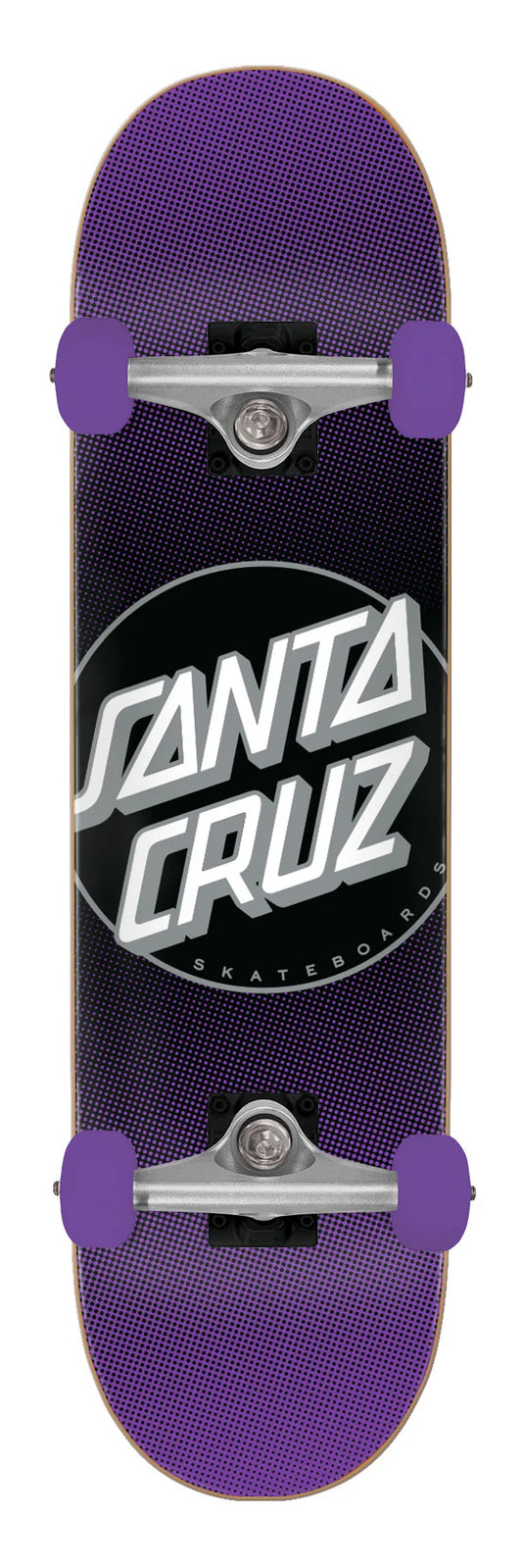 8.0in Full Other Dot Gradient Santa Cruz Complete Skateboard