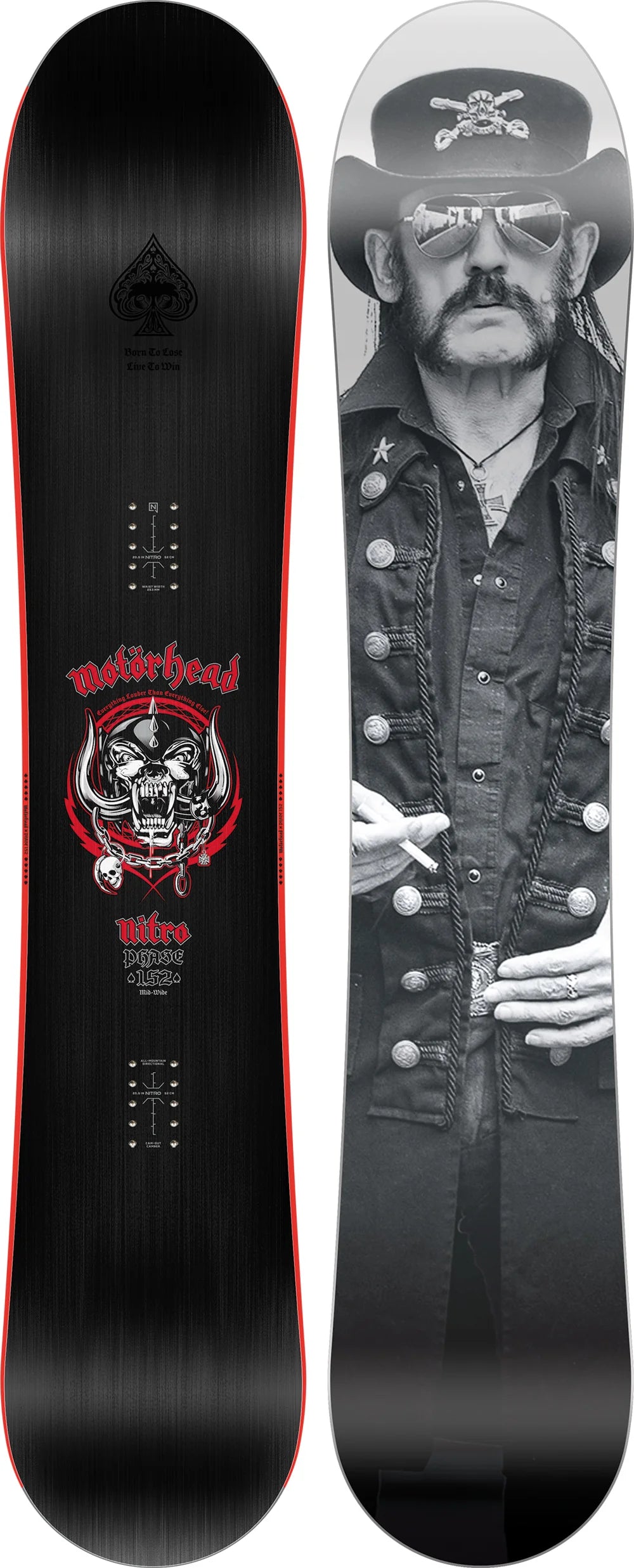 Nitro Phase X Motörhead Snowboard 2027