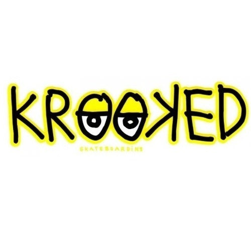KROOKED KROOKED EYES MD STICKER Assorted Colors 7"