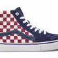 VANS  Sk8-Hi Pro Checkerboard High Top Sneakers Dress blues