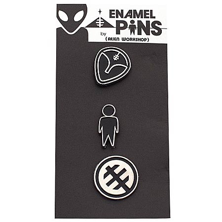 Alien Workshop Enamel Pin Set O/S Multi pack