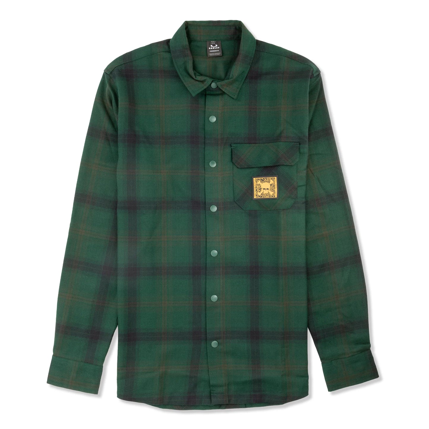 Oakley Tc Skull Flannel Shirt