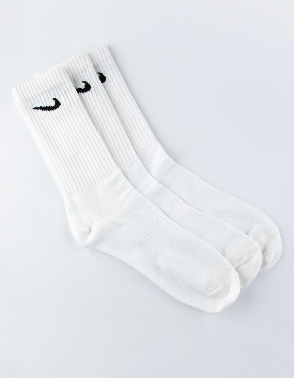 Men's Nike 3-pack Everyday Plus Cushion Crew Training Socks White