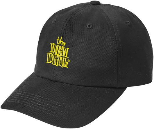 The New Deal Skateboards Unstructured Dad Hat Black