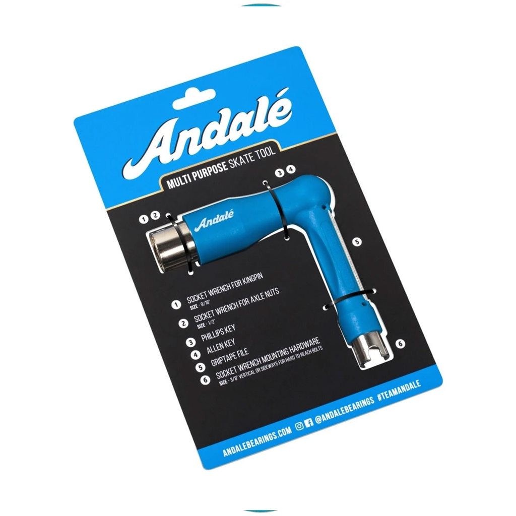 Anofale ANDALE MULTI PURPOSE TOOL BLUE – www.skatersadvocate.com