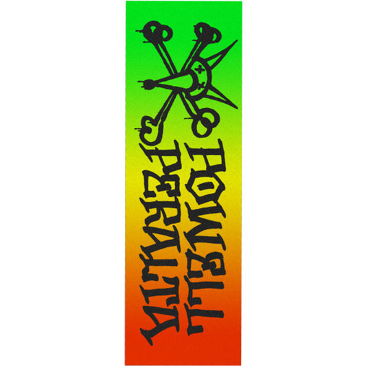Powell Vato Rat Fade Grip Tape Green Yellow Red 10.5x33