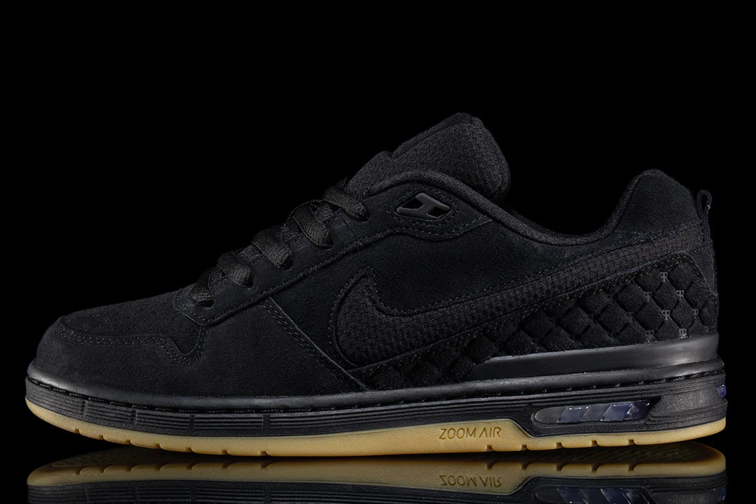 PAUL RODRIGUEZ ZOOM AIR LOW Black / Black / Gum Light Brown