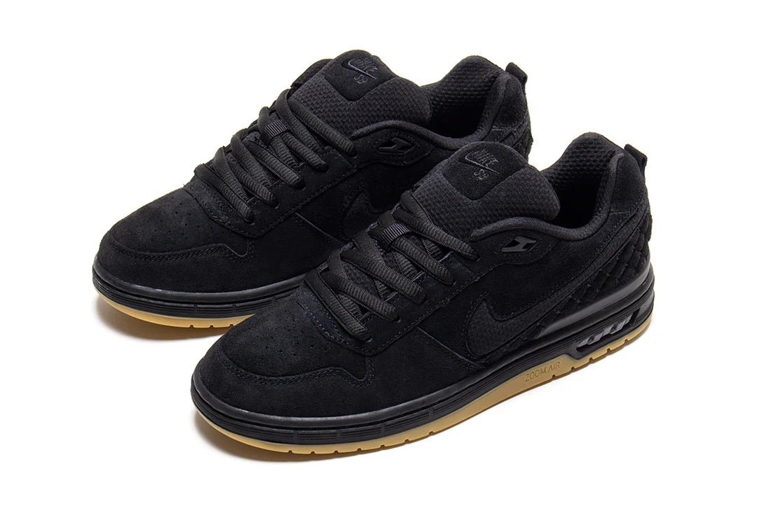 PAUL RODRIGUEZ ZOOM AIR LOW Black / Black / Gum Light Brown