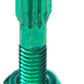 SCREW CITY SKATEBOARD HARDWARE GREEN ALIEN 1"