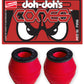 SHORTY'S BUSHINGS DOH DOH'S CONES RED 95A FIRM