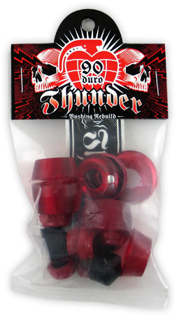 THUNDER TRUCKS BUSHING REBUILD KIT 90DU RED