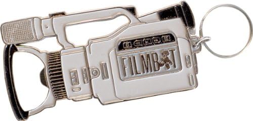 Filmbot Files VX Camera Bottle Opener Keychain