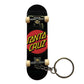 Santa Cruz Fingerboard Key Chain
