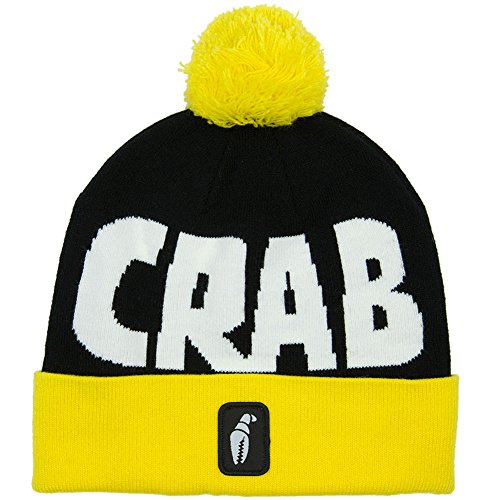 Crab Grab Pom Beanie