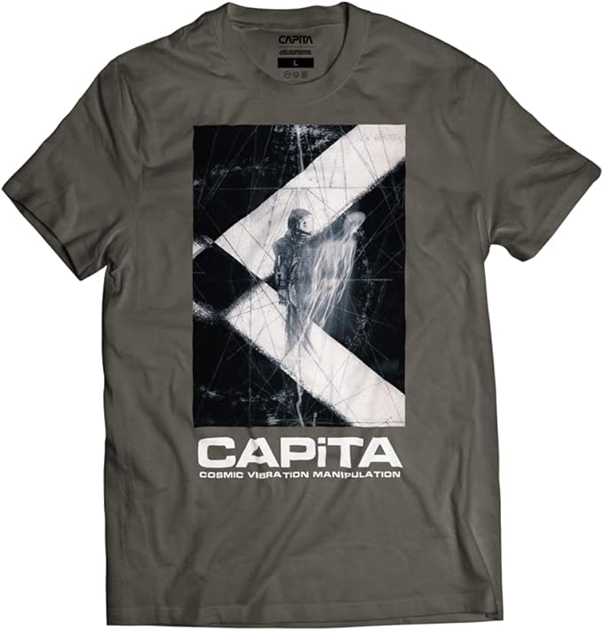 Capita Snowboards Pathfinder T-Shirt Black/Charcoal