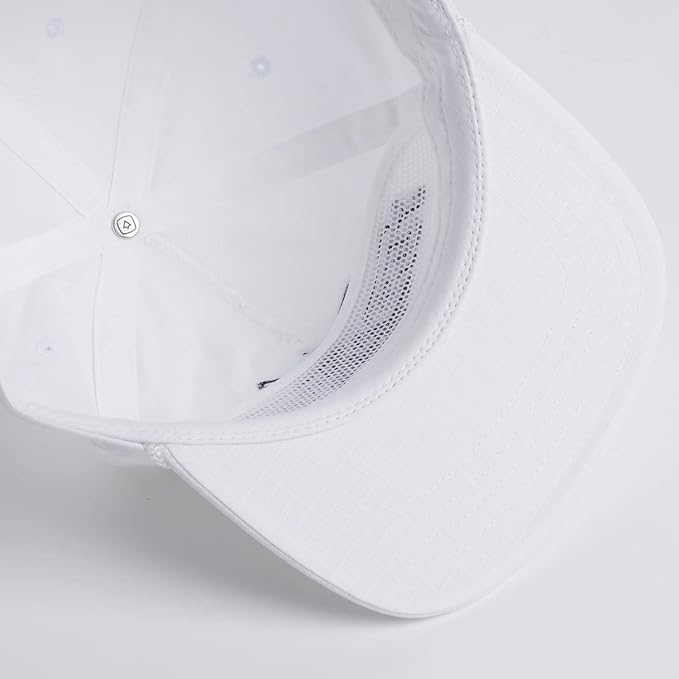 Coal Field Vintage Rope Strap back Hat White/White