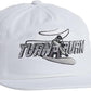 Coal Field Vintage Rope Strap back Hat White/White