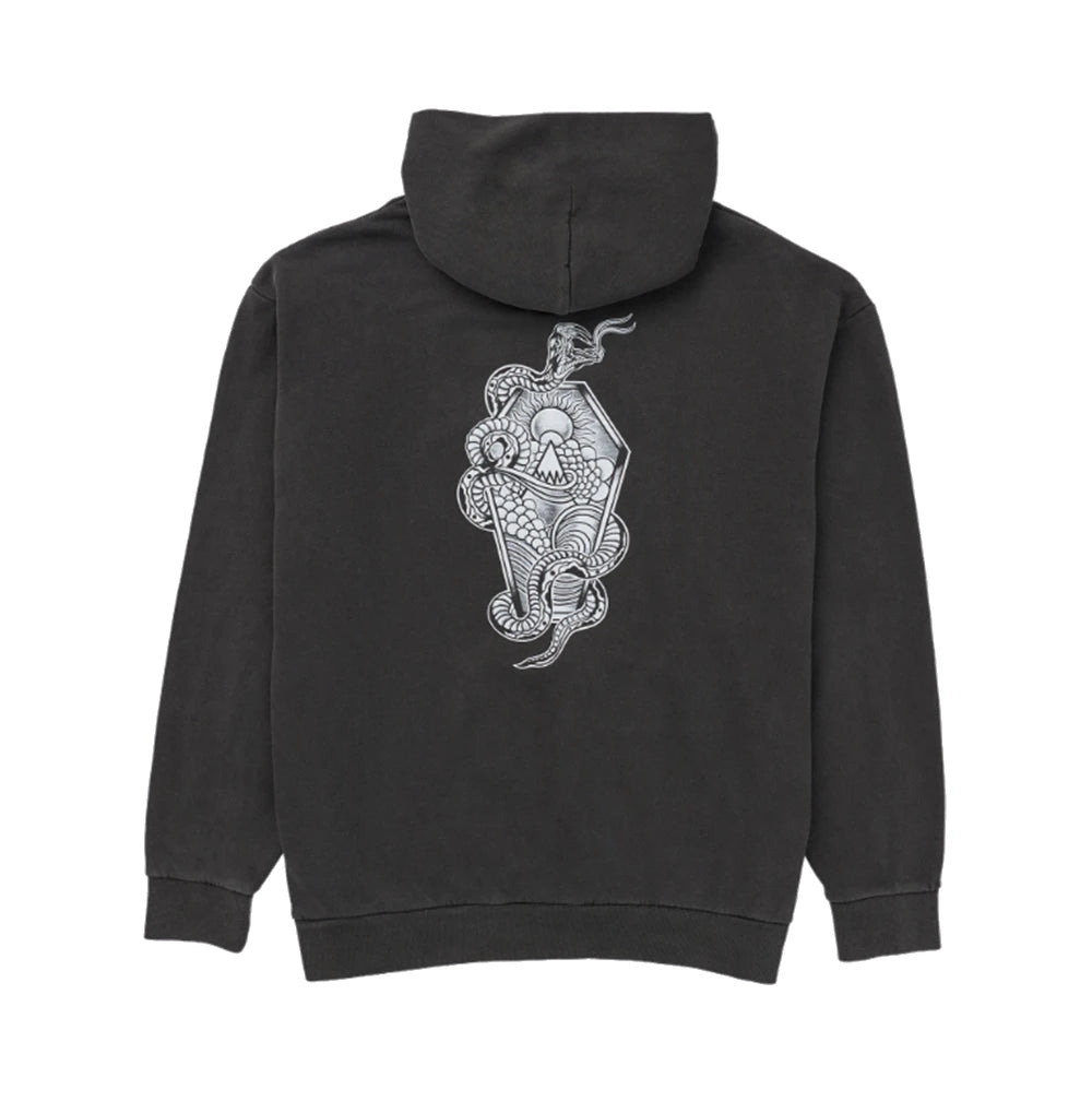 1910 Age of Winters G420 Dyed Hoodie Pigment Black