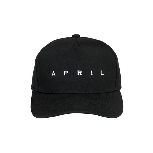 APRIL EMB SNAPBACK HAT BLACK OSFM