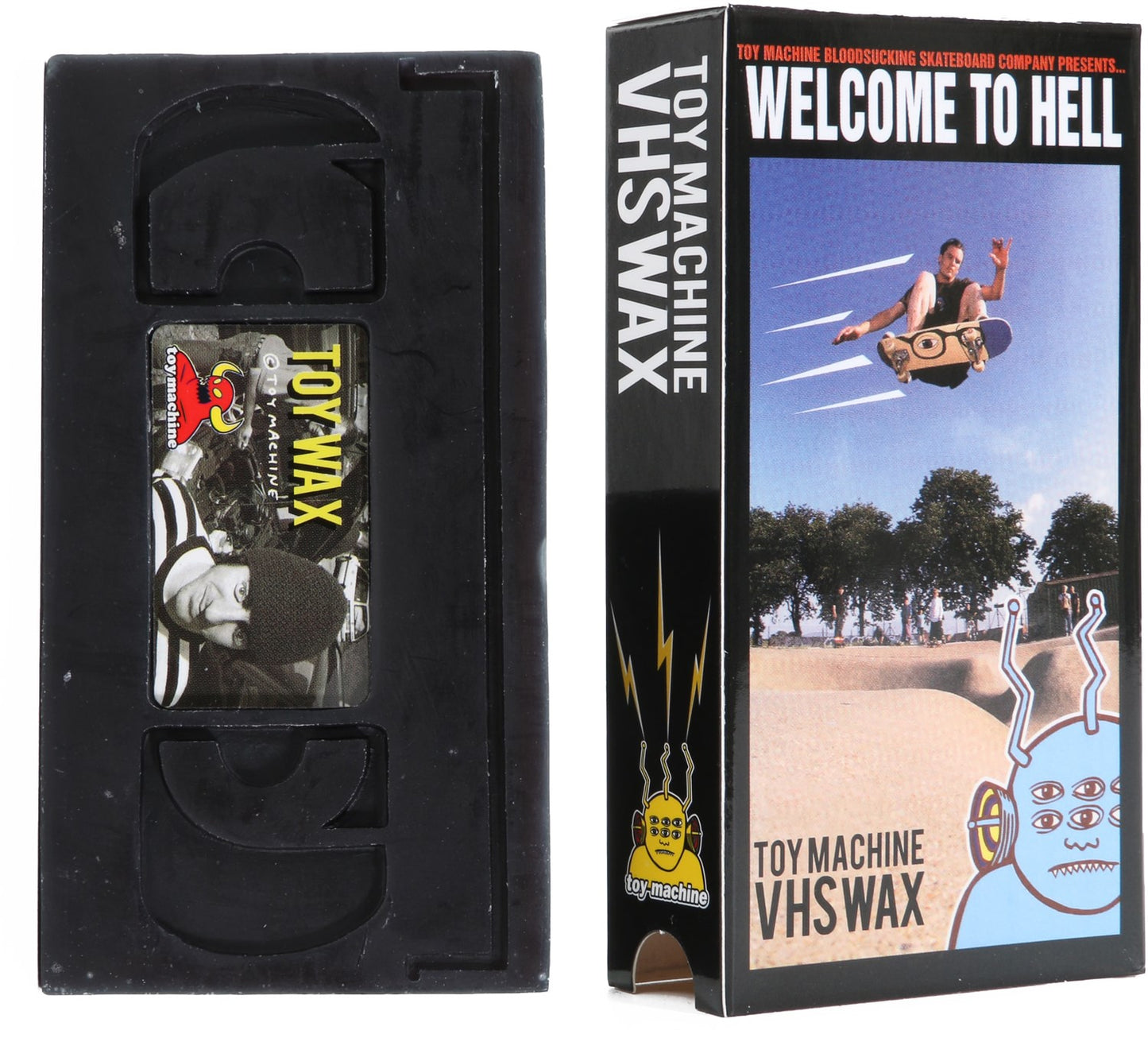 Toy Machine VHS Skate Wax Black