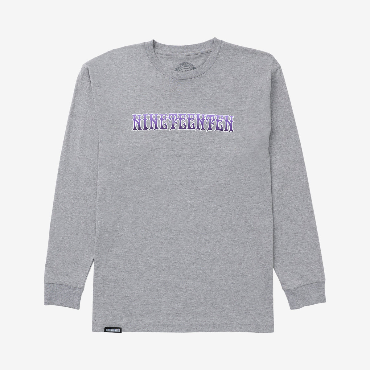 Hidden Masters L/S T-Shirt Heather Grey