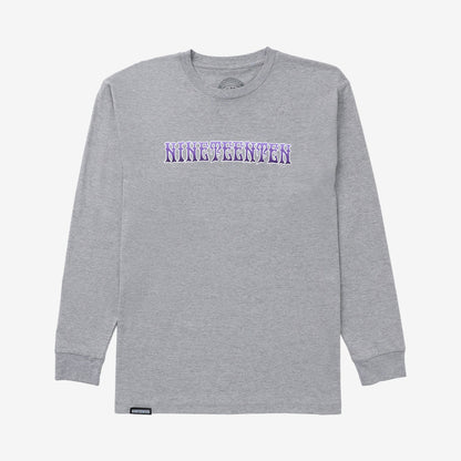 Hidden Masters L/S T-Shirt Heather Grey
